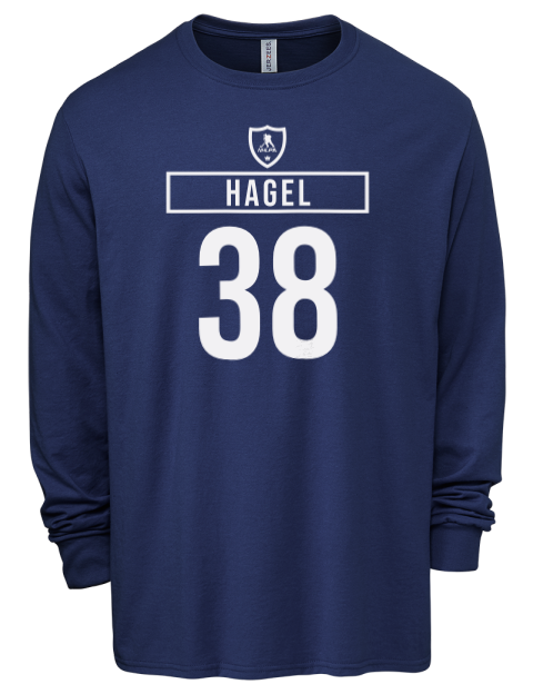 Away Jersey Brandon Hagel Men's Premium Blend Long Sleeve-T-Shirt | Swagsta