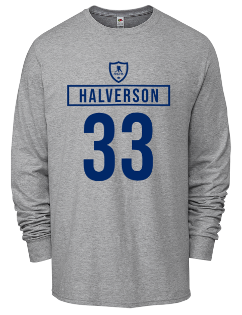 Home Jersey Brandon Halverson Men's Long-Sleeve T-Shirt | Swagsta