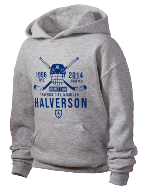 Classic Heritage Brandon Halverson Youth Hooded Sweatshirt | Swagsta