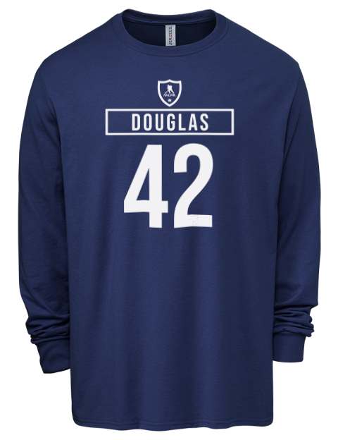 Away Jersey Curtis Douglas Men's Premium Blend Long Sleeve-T-Shirt | Swagsta