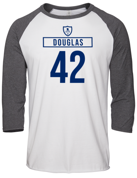 Home Jersey Curtis Douglas Unisex Premium Three-Quarter Raglan T-Shirt | Swagsta
