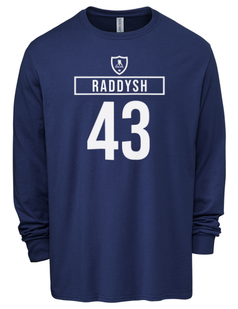 Away Jersey Darren Raddysh Men's Premium Blend Long Sleeve-T-Shirt | Swagsta