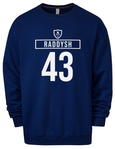Away Jersey Darren Raddysh Premium Unisex Crewneck Sweatshirt | Swagsta