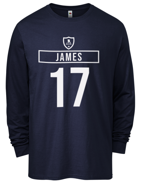 Away Jersey Dominic James Men's Long-Sleeve T-Shirt | Swagsta
