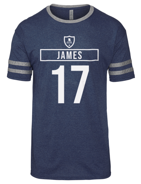Away Jersey Dominic James Men's Tri-Blend T-Shirt | Swagsta