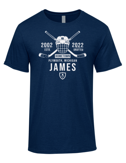 Heritage Dominic James Premium Ring-Spun Cotton Unisex T-Shirt | Swagsta