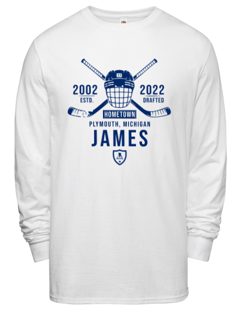 Classic Heritage Dominic James Men's Long-Sleeve T-Shirt | Swagsta
