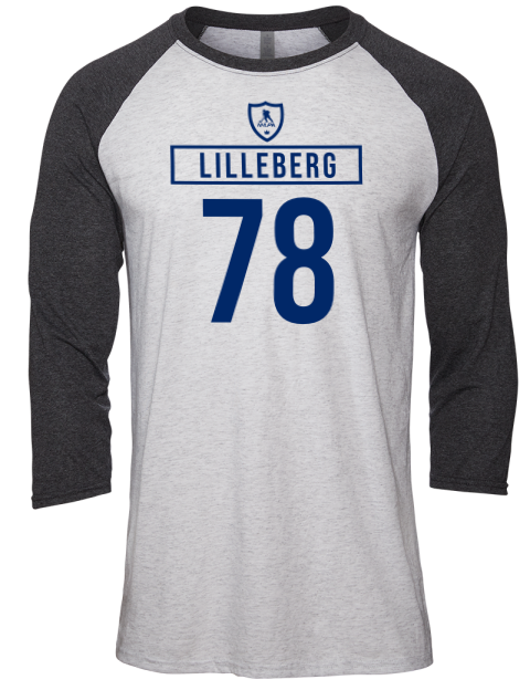 Home Jersey Emil Lilleberg Unisex Premium Three-Quarter Raglan T-Shirt | Swagsta