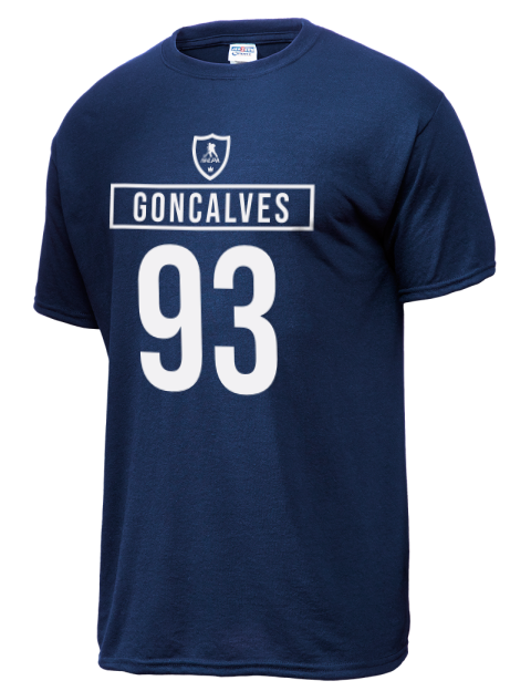 Away Jersey Gage Goncalves Dri-Power Unisex T-Shirt | Swagsta