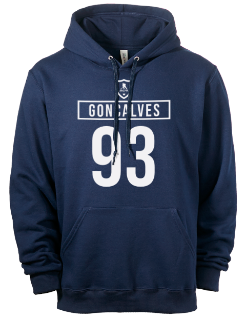Away Jersey Gage Goncalves Eco Premium Unisex Hooded Sweatshirt | Swagsta