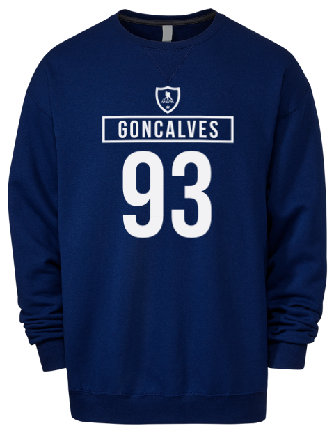 Away Jersey Gage Goncalves Premium Unisex Crewneck Sweatshirt | Swagsta