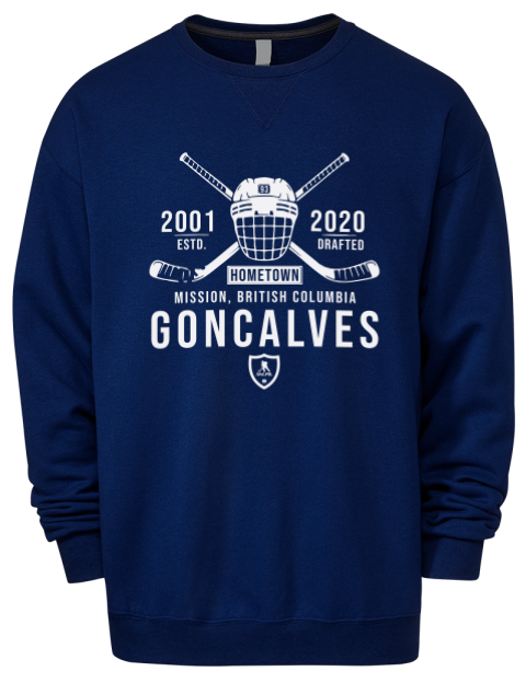 Heritage Gage Goncalves Premium Unisex Crewneck Sweatshirt | Swagsta