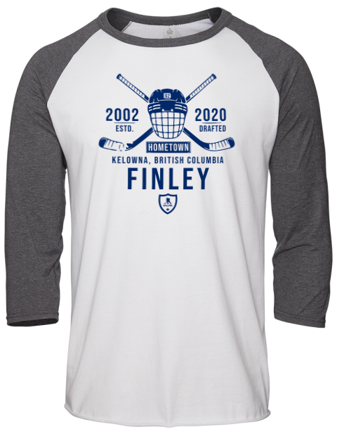 Classic Heritage Jack Finley Unisex Premium Three-Quarter Raglan T-Shirt | Swagsta