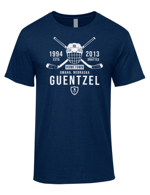 Heritage Jake Guentzel Premium Ring-Spun Cotton Unisex T-Shirt | Swagsta