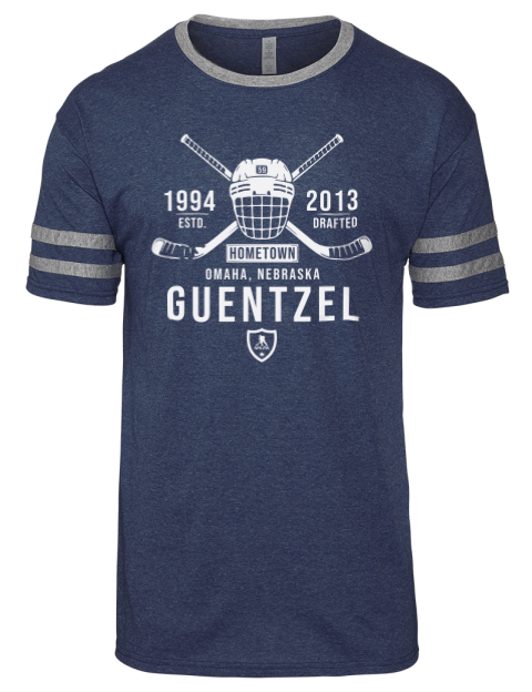 Heritage Jake Guentzel Men's Tri-Blend T-Shirt | Swagsta