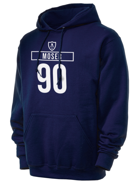 Away Jersey JJ Moser Unisex Hooded Sweatshirt | Swagsta