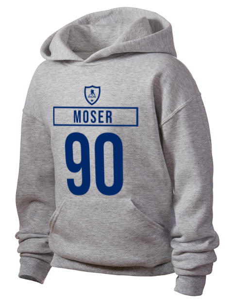 Home Jersey JJ Moser Youth Hooded Sweatshirt | Swagsta