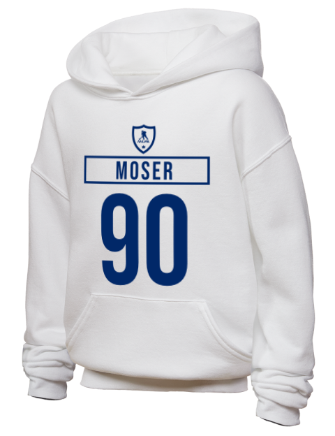 Home Jersey JJ Moser Youth Hooded Sweatshirt | Swagsta