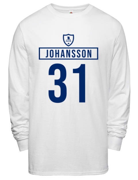 Home Jersey Jonas Johansson Men's Long-Sleeve T-Shirt | Swagsta
