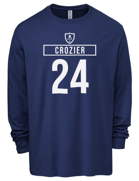 Away Jersey Max Crozier Men's Premium Blend Long Sleeve-T-Shirt | Swagsta