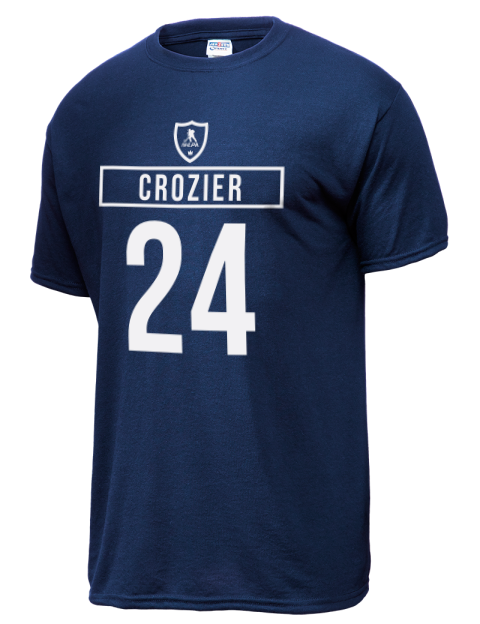 Away Jersey Max Crozier Dri-Power Unisex T-Shirt | Swagsta