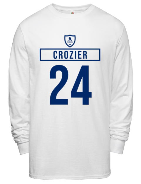 Home Jersey Max Crozier Men's Long-Sleeve T-Shirt | Swagsta