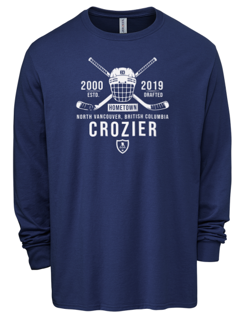 Heritage Max Crozier Men's Premium Blend Long Sleeve-T-Shirt | Swagsta
