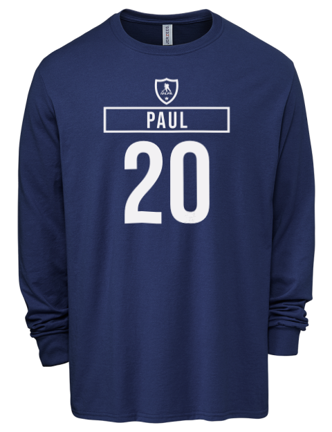 Away Jersey Nicholas Paul Men's Premium Blend Long Sleeve-T-Shirt | Swagsta