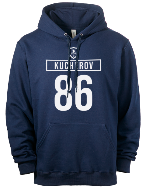 Away Jersey Nikita Kucherov Eco Premium Unisex Hooded Sweatshirt | Swagsta