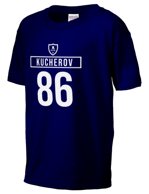 Away Jersey Nikita Kucherov Youth T-Shirt | Swagsta