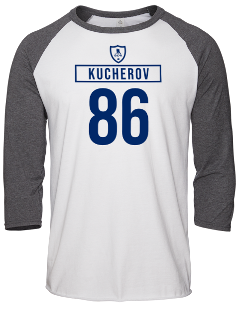 Home Jersey Nikita Kucherov Unisex Premium Three-Quarter Raglan T-Shirt | Swagsta