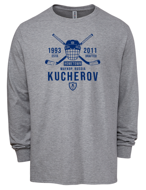 Classic Heritage Nikita Kucherov Men's Premium Blend Long Sleeve-T-Shirt | Swagsta