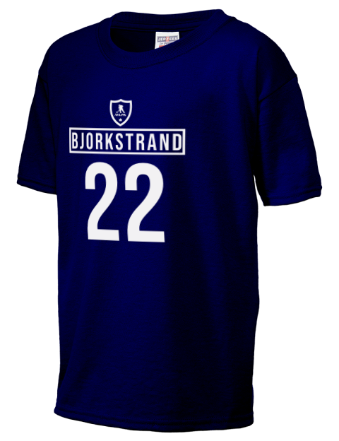 Away Jersey Oliver Bjorkstrand Youth T-Shirt | Swagsta