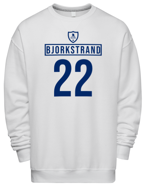 Home Jersey Oliver Bjorkstrand Premium Unisex Crewneck Sweatshirt | Swagsta
