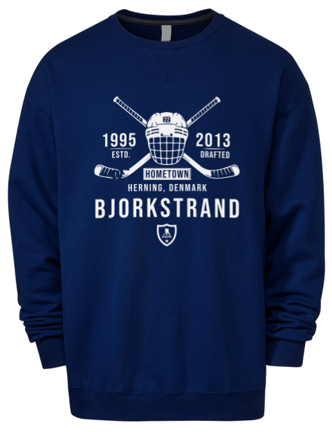 Heritage Oliver Bjorkstrand Premium Unisex Crewneck Sweatshirt | Swagsta