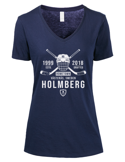 Heritage Pontus Holmberg Premium Ladies V-Neck T-Shirt | Swagsta
