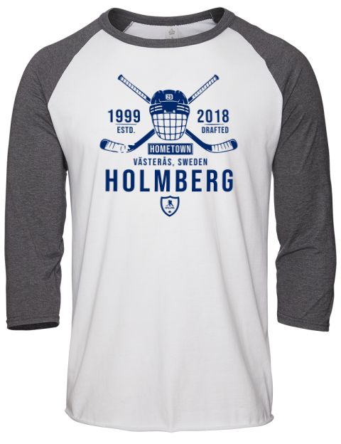 Classic Heritage Pontus Holmberg Unisex Premium Three-Quarter Raglan T-Shirt | Swagsta