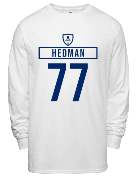 Home Jersey Victor Hedman Men's Long-Sleeve T-Shirt | Swagsta