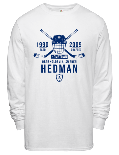 Classic Heritage Victor Hedman Men's Long-Sleeve T-Shirt | Swagsta