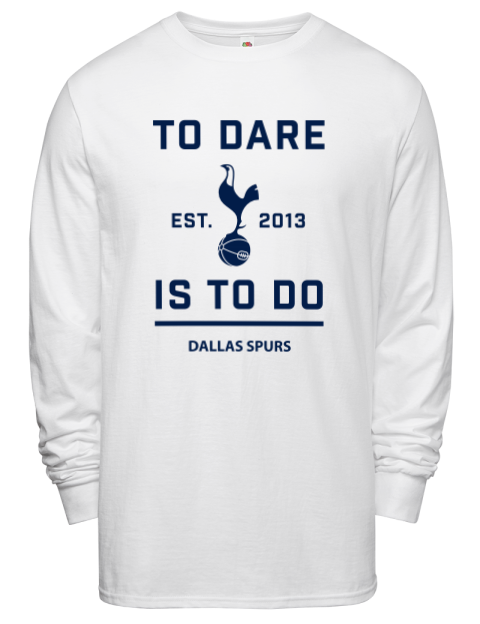 To Dare Dallas Spurs Men's Long-Sleeve T-Shirt | Swagsta