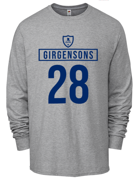 Home Jersey Zemgus Girgensons Men's Long-Sleeve T-Shirt | Swagsta