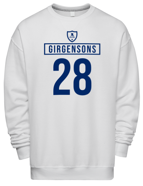 Home Jersey Zemgus Girgensons Premium Unisex Crewneck Sweatshirt | Swagsta