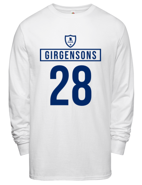Home Jersey Zemgus Girgensons Men's Long-Sleeve T-Shirt | Swagsta