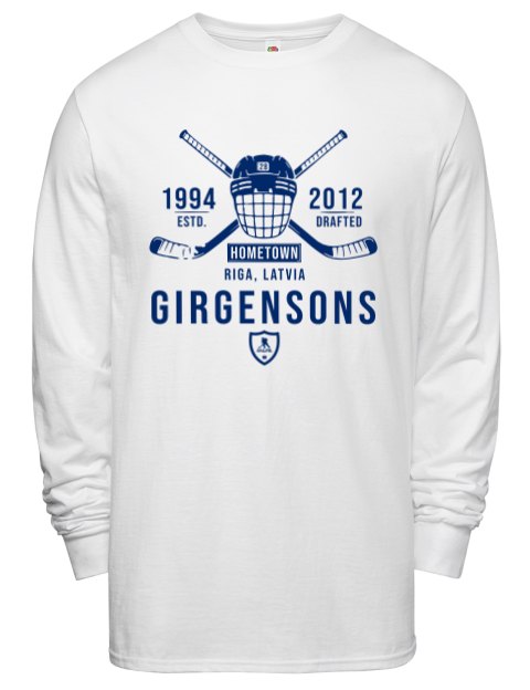 Classic Heritage Zemgus Girgensons Men's Long-Sleeve T-Shirt | Swagsta