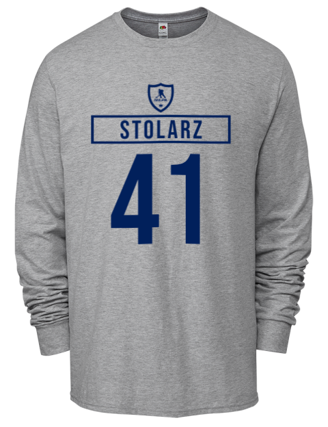 Home Jersey Anthony Stolarz Men's Long-Sleeve T-Shirt | Swagsta
