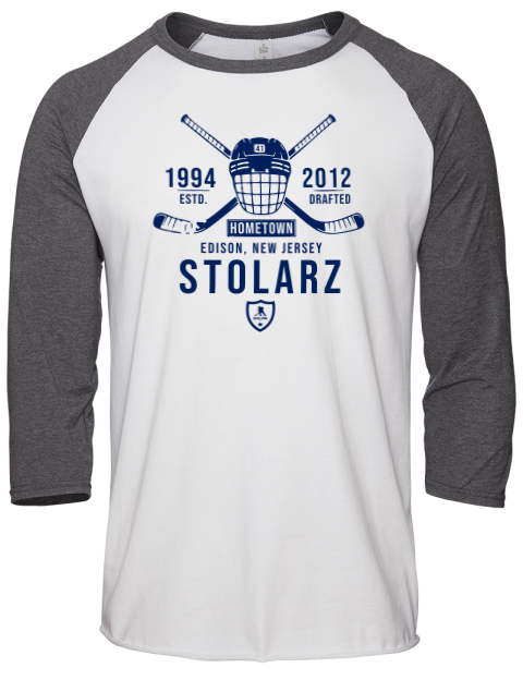 Classic Heritage Anthony Stolarz Unisex Premium Three-Quarter Raglan T-Shirt | Swagsta