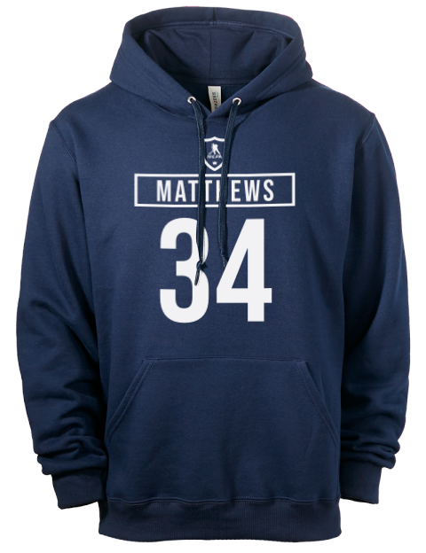 Away Jersey Auston Matthews Eco Premium Unisex Hooded Sweatshirt | Swagsta