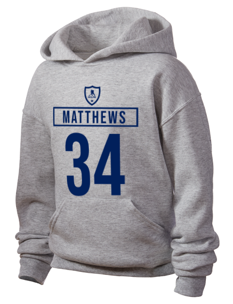 Home Jersey Auston Matthews Youth Hooded Sweatshirt | Swagsta