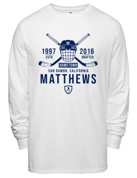 Classic Heritage Auston Matthews Men's Long-Sleeve T-Shirt | Swagsta