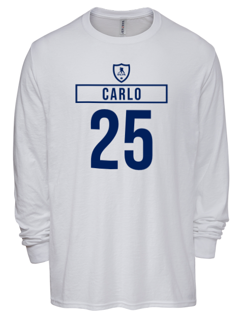 Home Jersey Brandon Carlo Men's Premium Blend Long Sleeve-T-Shirt | Swagsta